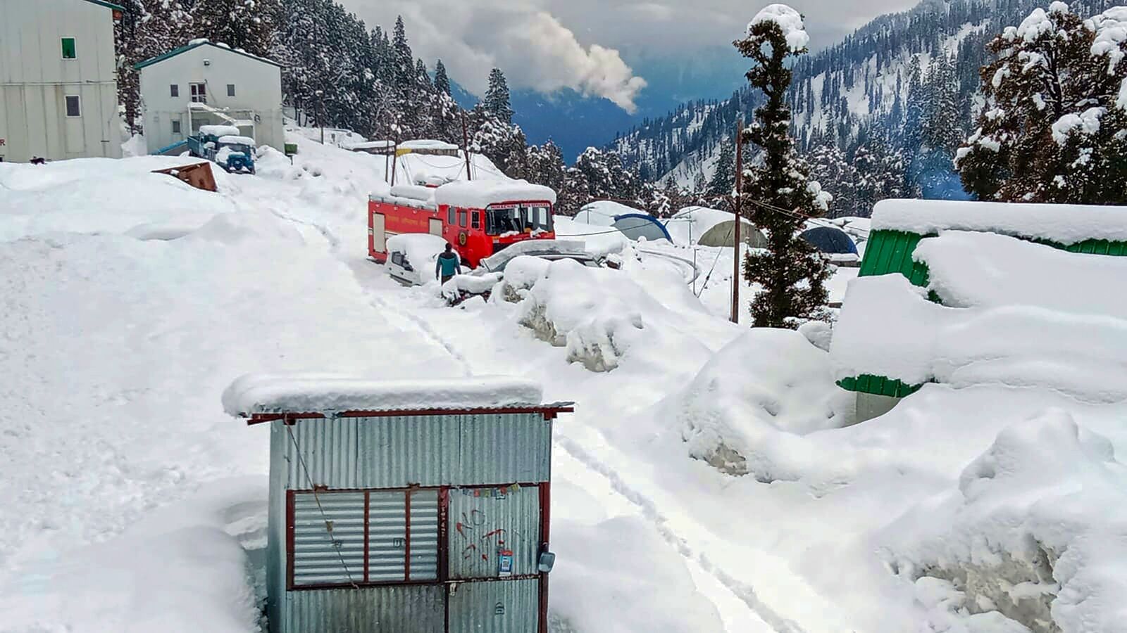IMD forecasts snow, heavy rain for Himachal, J&amp;K; avalanche advisory issued in Lahaul and Spiti